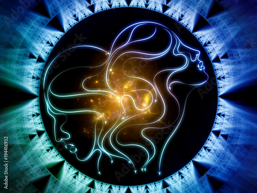 Картината върху платно Metaphorical Unity