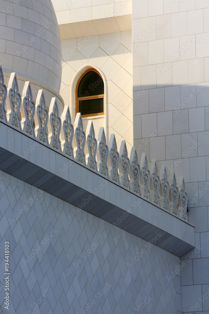 Mosquée Sheikh Zayed. 1995. Abou Dhabi. / Sheikh Zayed Mosque. 1995. Emirate of Abu Dhabi.