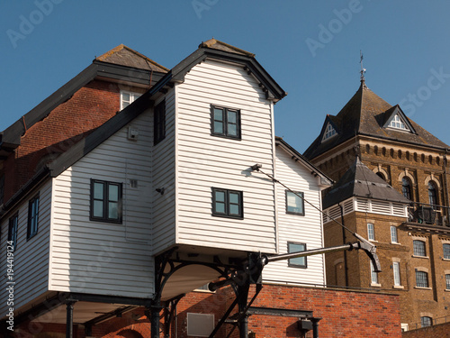 colchester old water mill large house estate famous architecture close up
