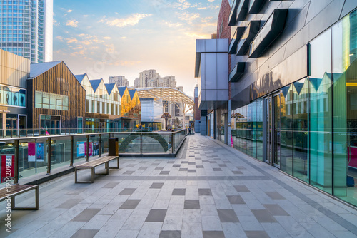 Street View of the commercial street