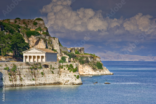 Old fortress, Corfu, Greece, Ellada, arkhitiektura,  photo