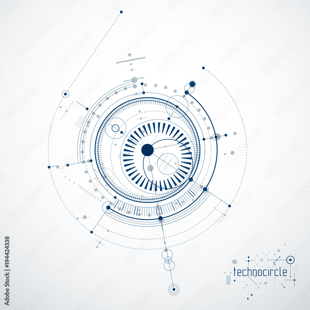 Mechanical engineering technology vector abstract background, cybernetic abstraction with innovative industrial schemes. Mechanical engineering technology vector abstract background, cybernetic abstraction with innovative industrial schemes.