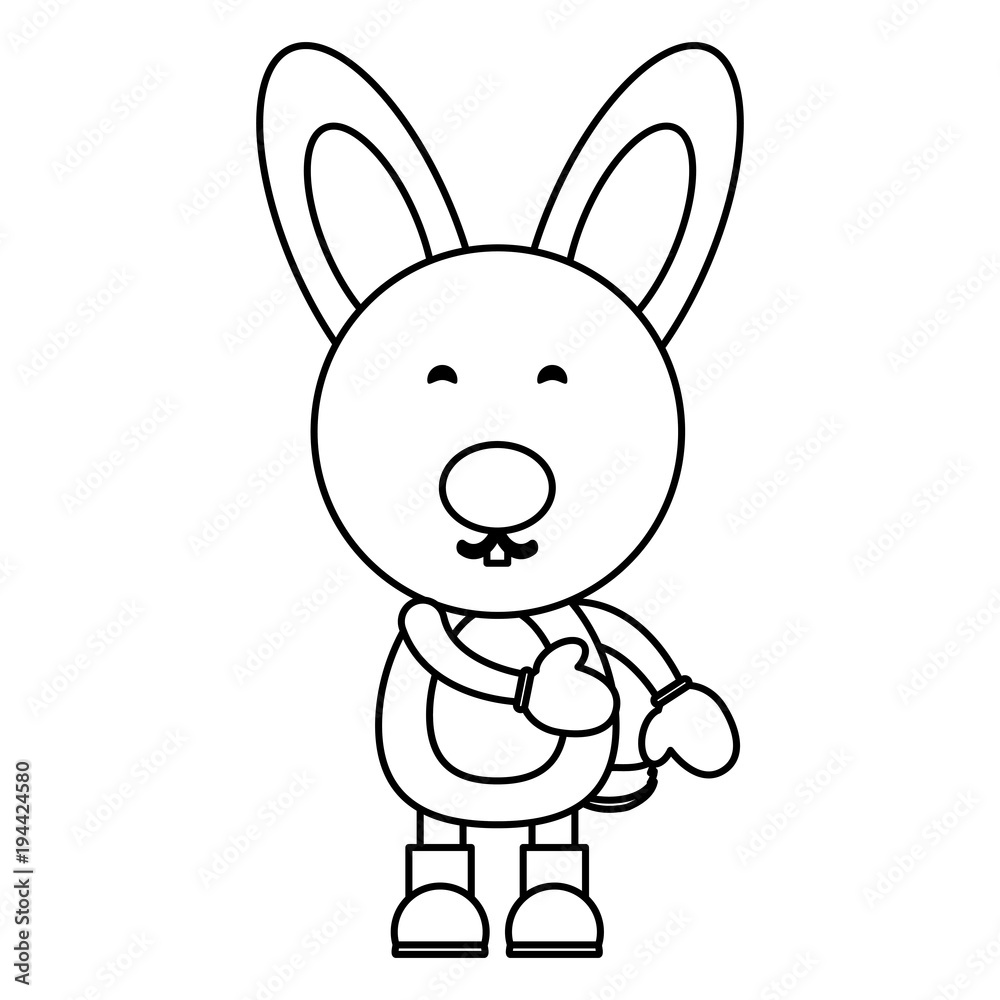 Obraz premium christmas animals design