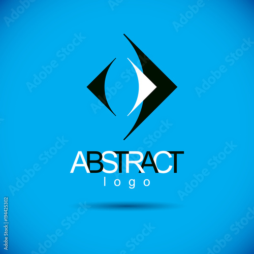 Vector art abstract figure....