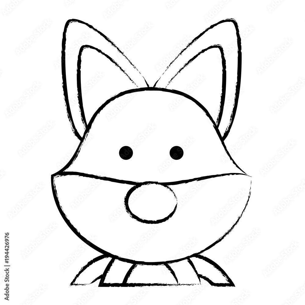 Fototapeta premium Cute animals design