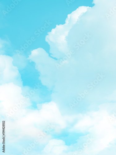Light bright party cloudy background