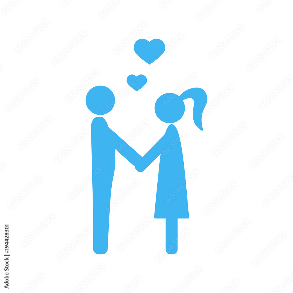 Boyfriend and girlfriend. Couple in love Boyfriend and girlfriend. Couple in love