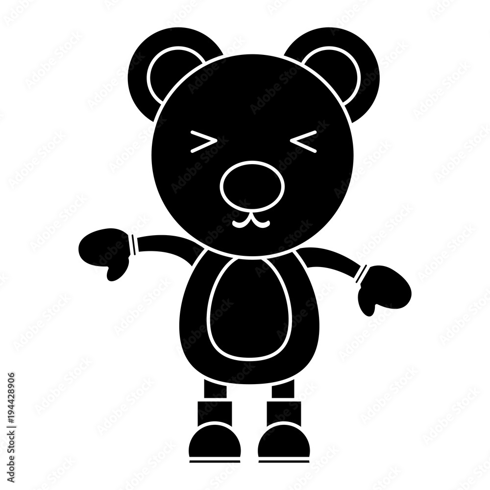 Fototapeta premium Christmas animals design