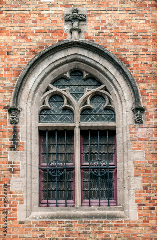 window in the medieval style