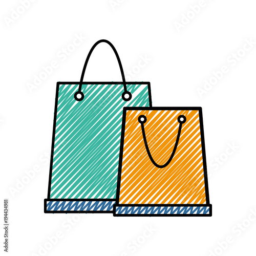 doodle shopping bags object to custom buy