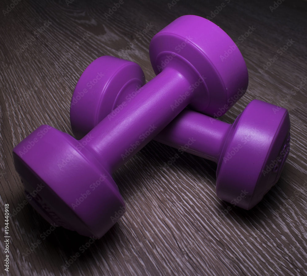 Violet dumbbells Violet dumbbells