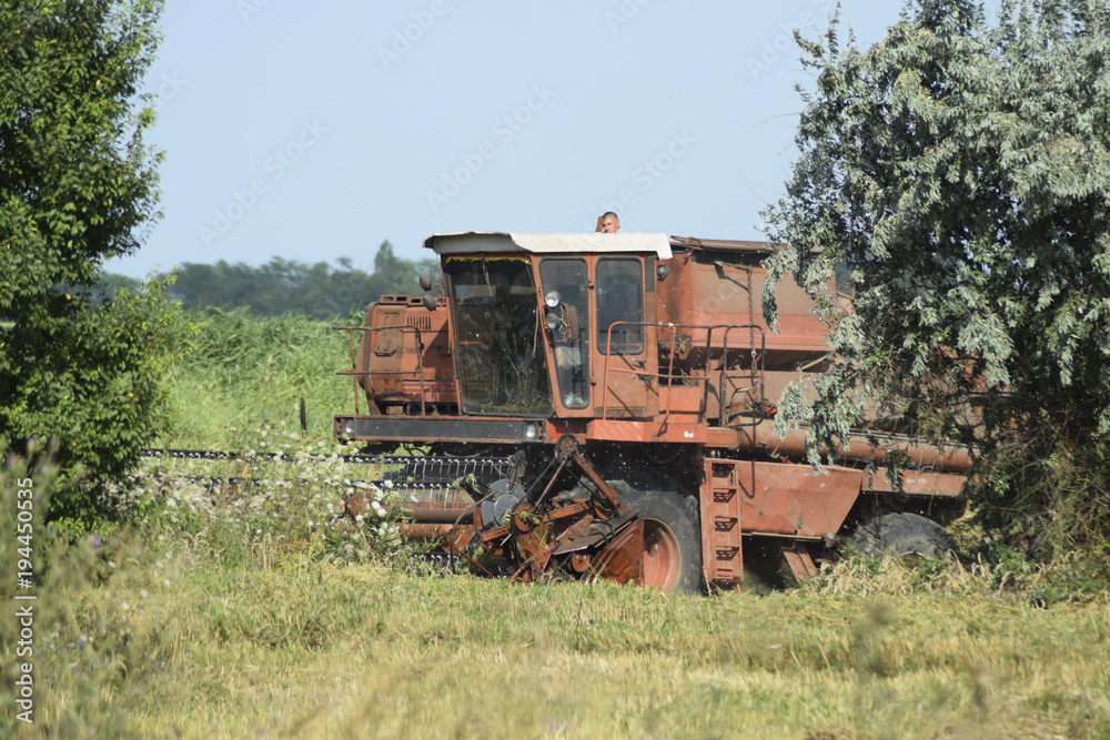 Combine harvesters. Agricultural machinery. Combine harvesters. Agricultural machinery.