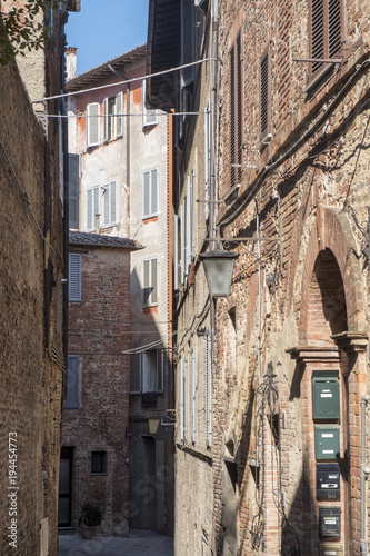 Fototapeta Naklejka Na Ścianę i Meble -  Citta della Pieve, Perugia, Italy, historic city