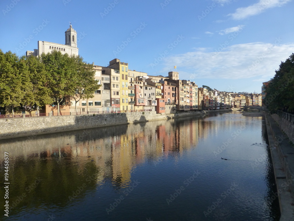 Gerona / Girona ciudad en la comunidad autónoma de Cataluña (España)