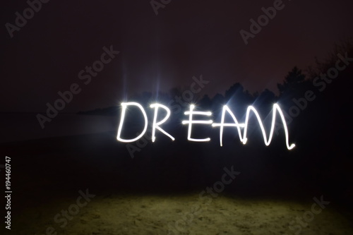 Dream at night photo