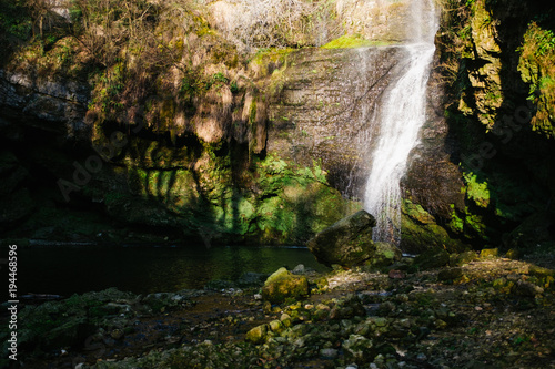 Fototapeta Naklejka Na Ścianę i Meble -  waterfall Fermona, fererra, Varese, Italy