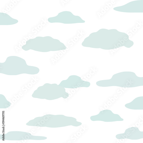 Different cloudscape weather symbols