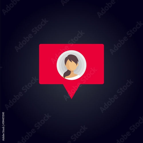Counter Notification Icon.