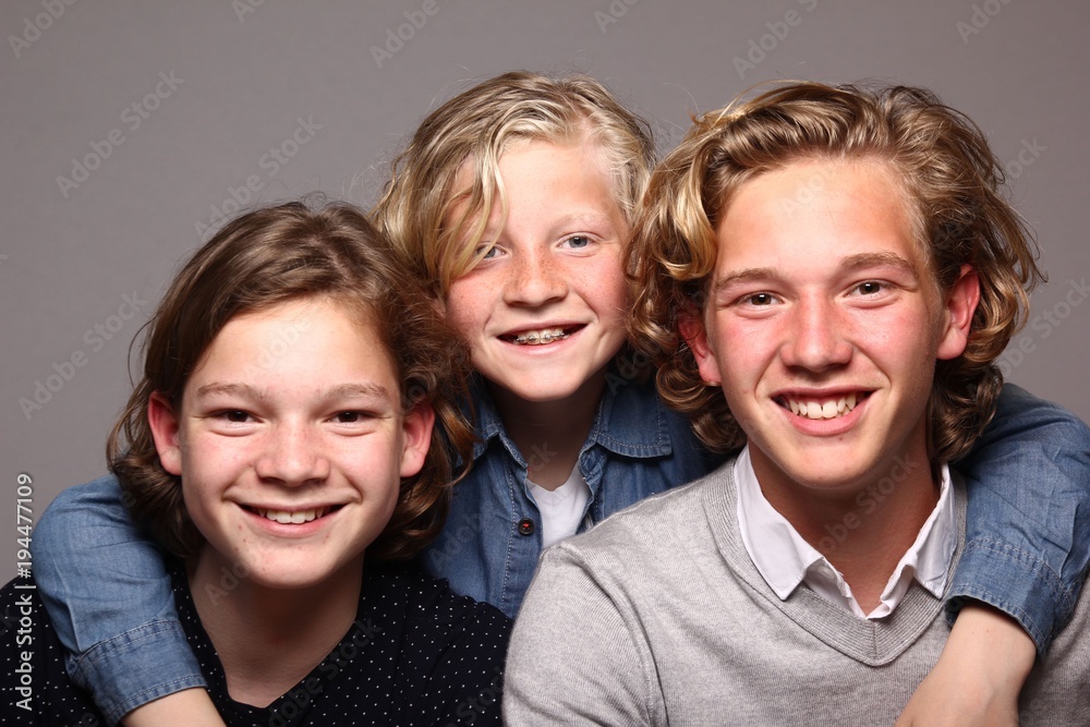 Happy brothers Happy brothers