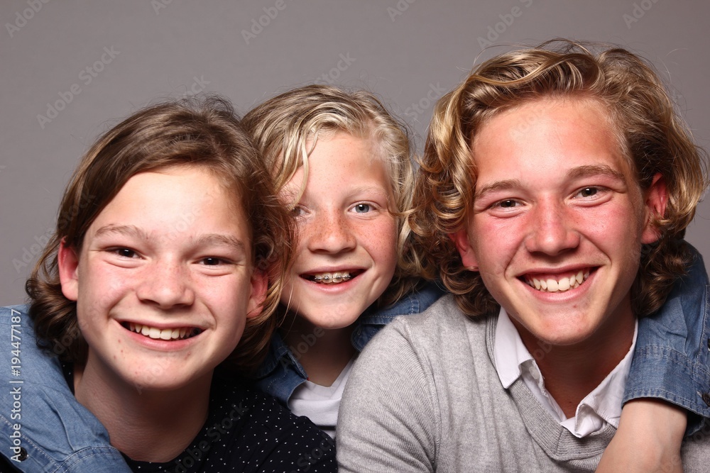 Happy brothers Happy brothers