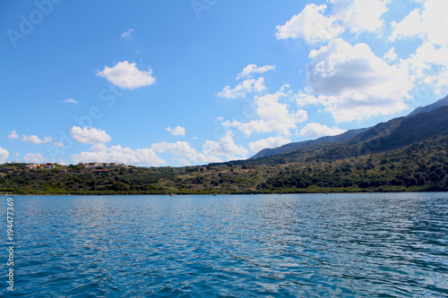 Lake Kournas at Crete island in Greece © rinafioletovaya