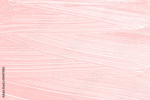 Natural soap texture. Adorable millenial pink foam trace background. Artistic stylish soap suds. Cleanliness, cleanness, purity concept. Vector illustration.