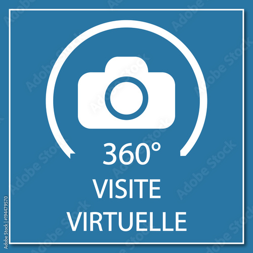 Logo visite virtuelle.