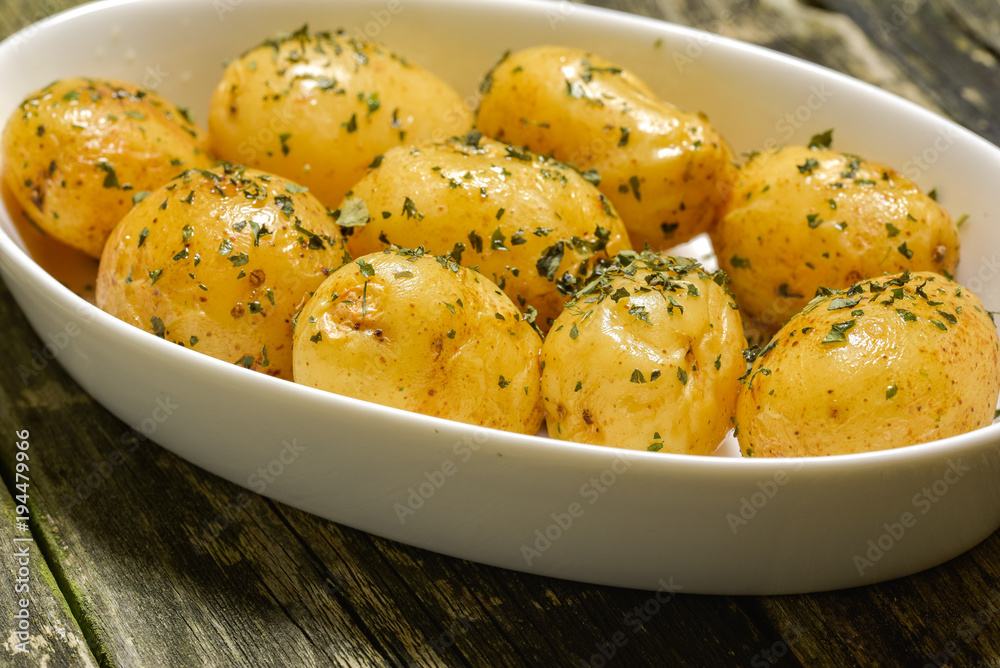 Boiled potato. Meal, vegetable Boiled potato. Meal, vegetable