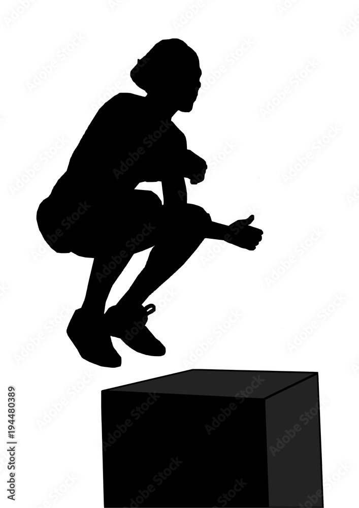 Crossfitter Stock Illustration Adobe Stock