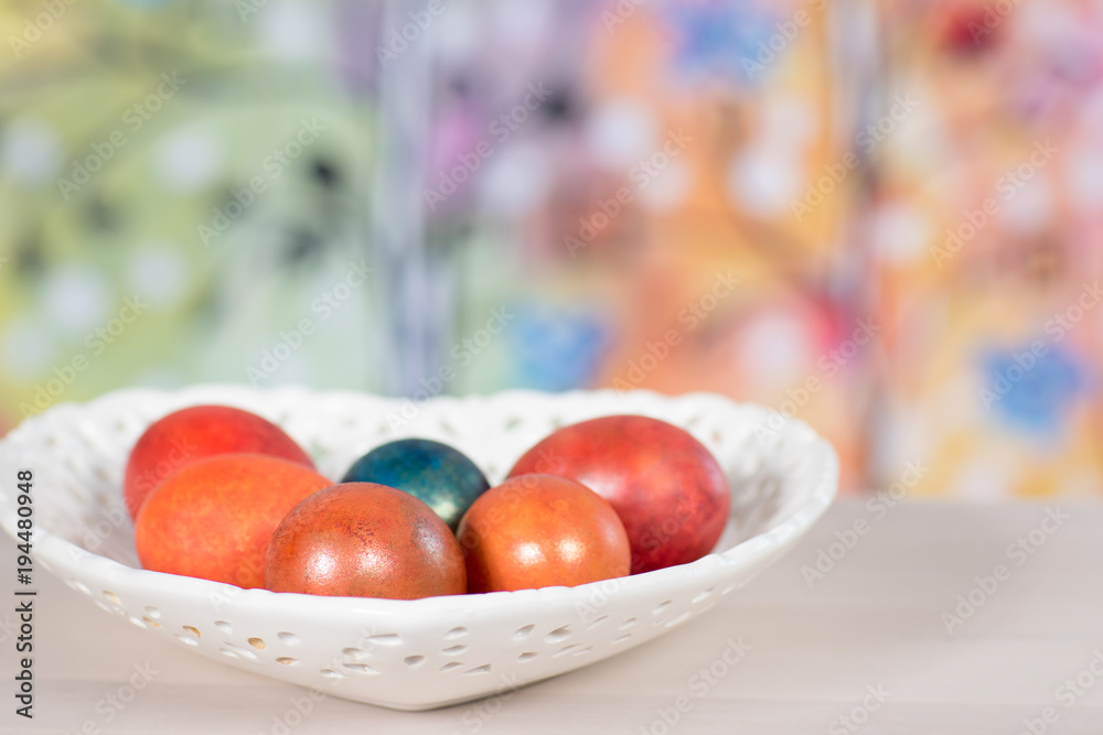 Simple Easter eggs background Simple Easter eggs background