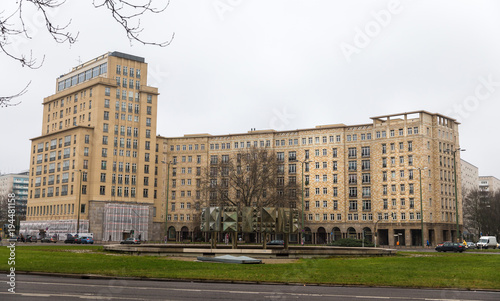 Buldings in Strausberger Platz, Berlin, Germany