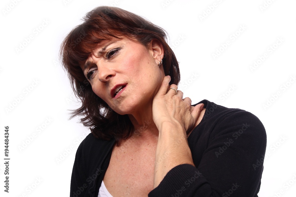 Woman with pain Woman with pain