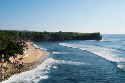 Balangan Beach Cliffs, Bali Indonesia photo
