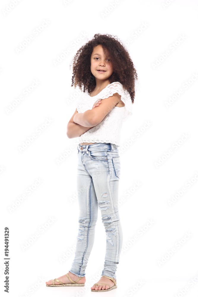 Afro girl Afro girl