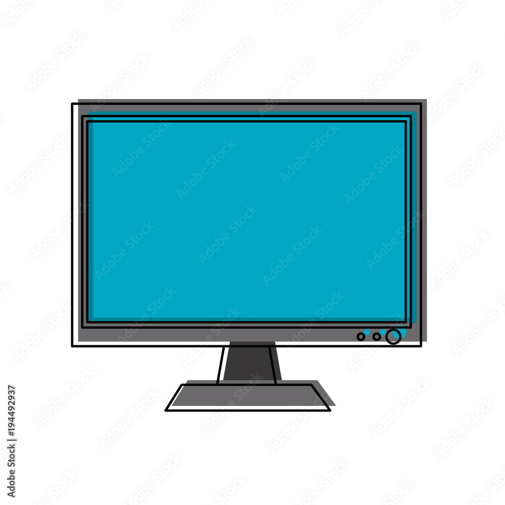Computer screen symbol vector illustration graphic design Computer screen symbol vector illustration graphic design