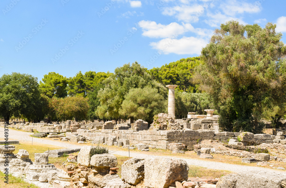 Ancient Olympia, Greece.