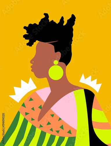 Illustration of a woman