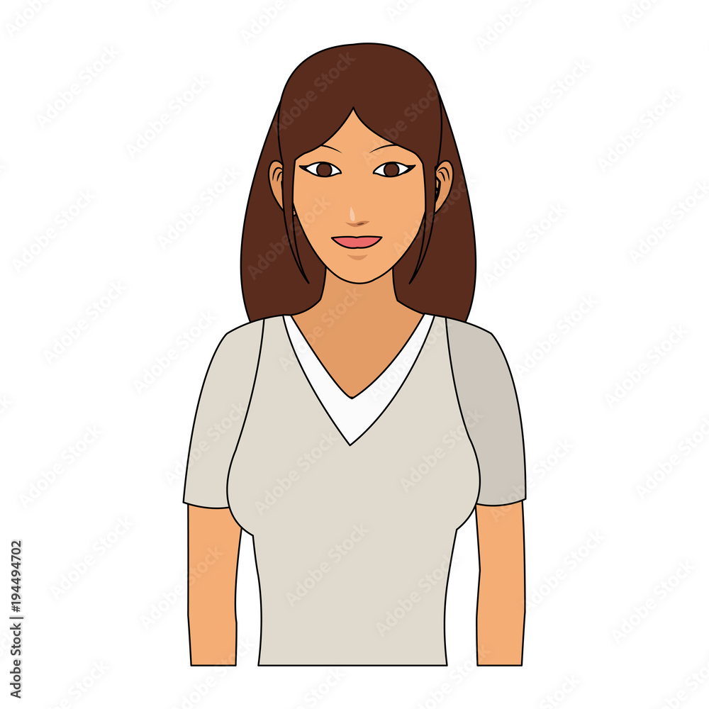 Business woman cartoon vector illustration graphic design Business woman cartoon vector illustration graphic design