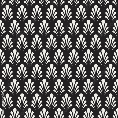 Vector Seamless pattern. Stylish abstract art deco texture.