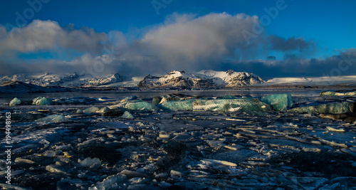 jezioro lodowcowe Jökulsárlón