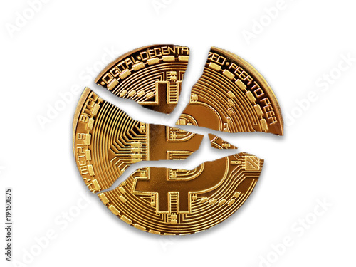 Broken Bitcoin Cryptocurrnecy