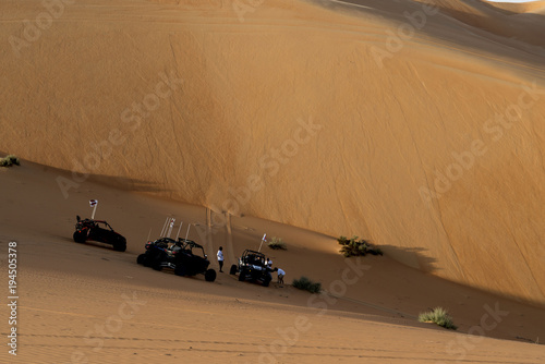 Quady na pustyni w Dubaju