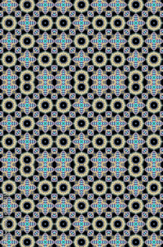 Seamless background pattern. Irregular decorative   art tile pattern from uneven broken pieces 