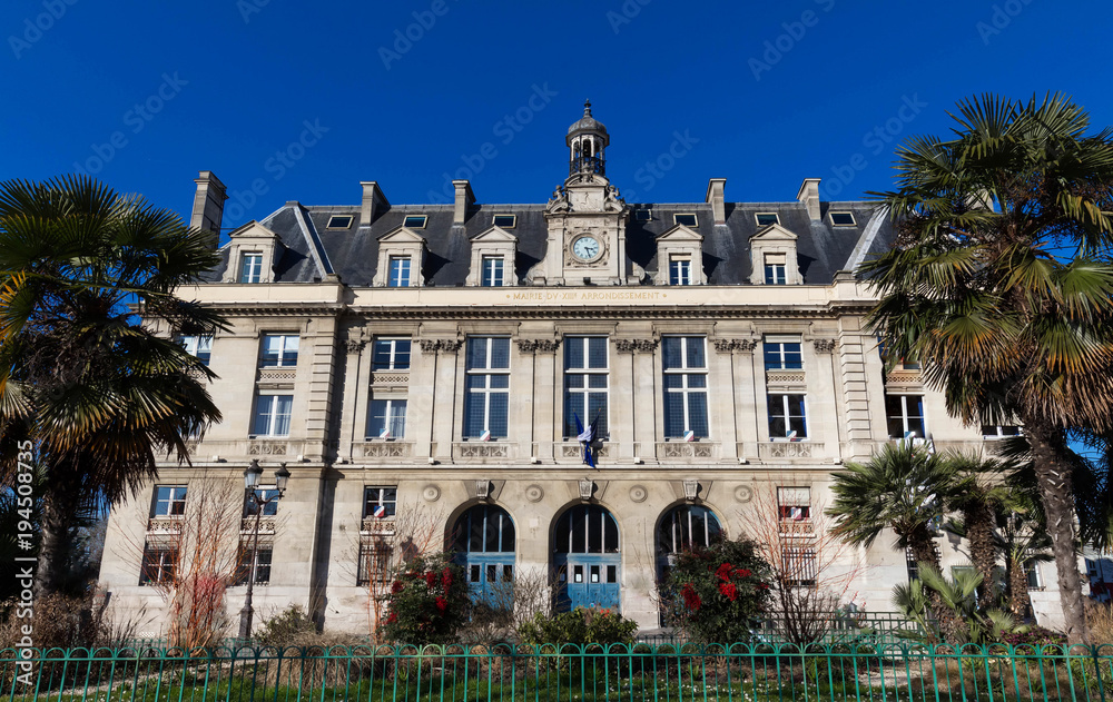 The Town Hall of the XIII-th district , Paris.