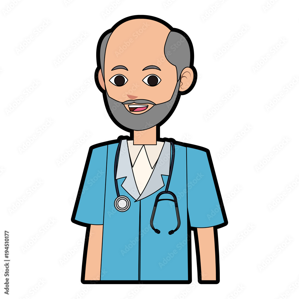 Doctor male cartoon vector illustration graphic design Doctor male cartoon vector illustration graphic design