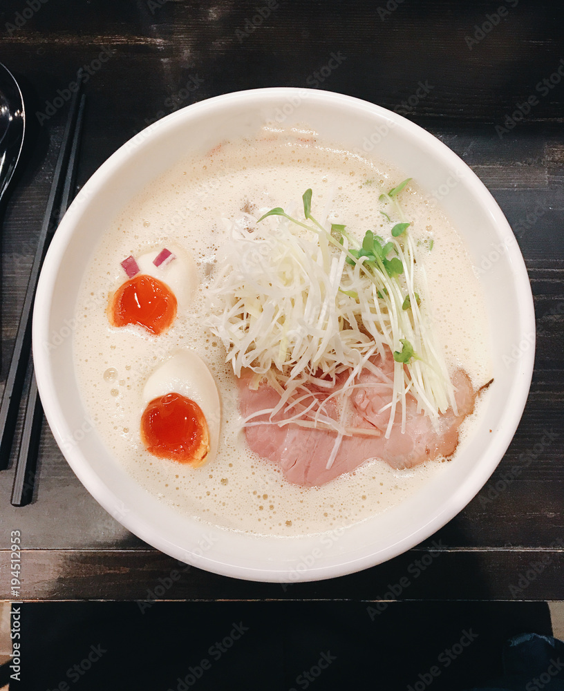 delicious bowl of ramen from local cuisine chef in tokyo japan delicious bowl of ramen from local cuisine chef in tokyo japan