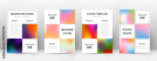 Flyer layout. Business immaculate template for Brochure, Annual Report, Magazine, Poster, Corporate Presentation, Portfolio, Flyer. Adorable colorful cover page.