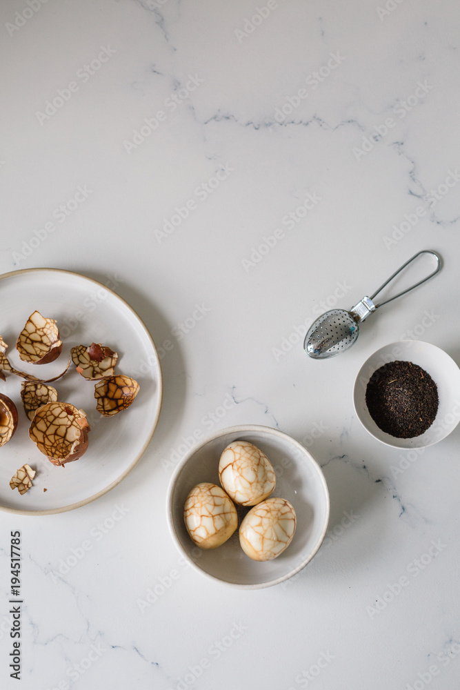 Marbled Tea Eggs Marbled Tea Eggs