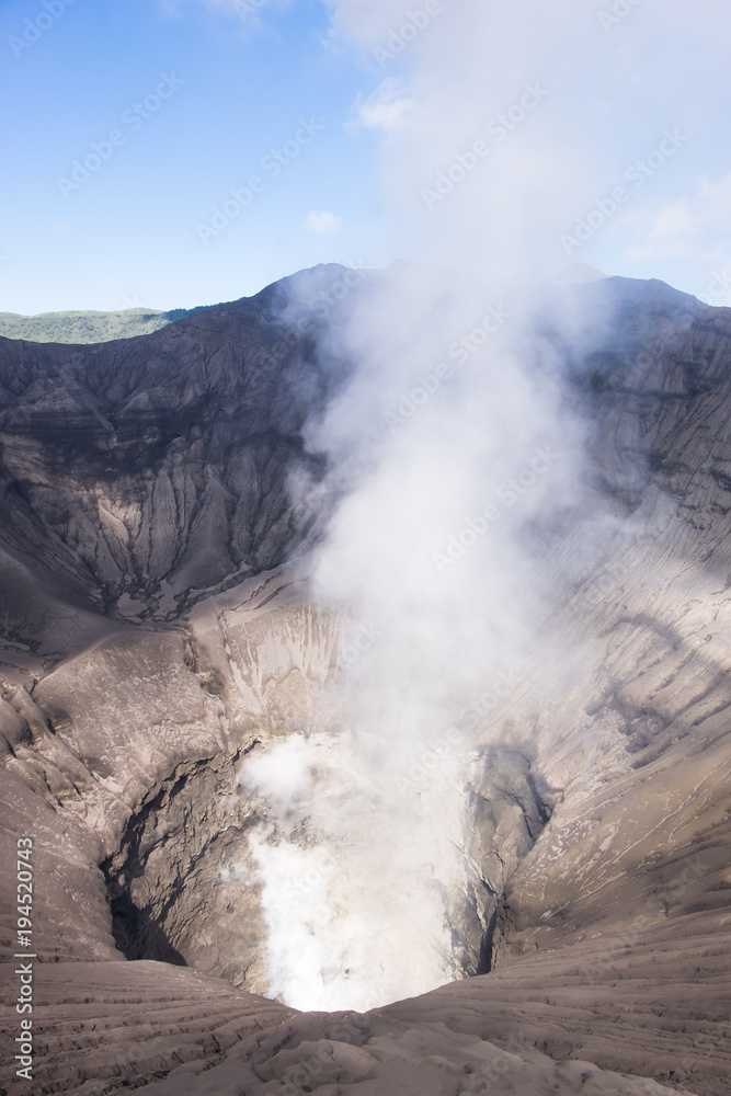 Active Mount Bromo - Java, Indonesia