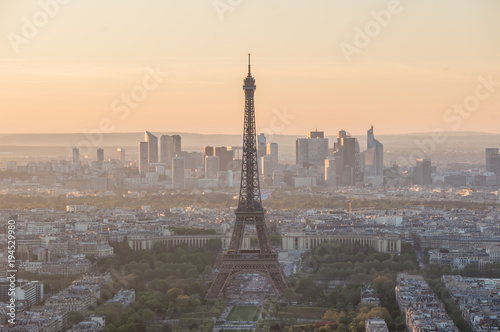 The Eiffel tower in paris, France. © Chakorn